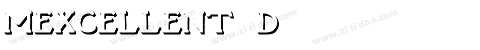 Mexcellent 3D字体转换